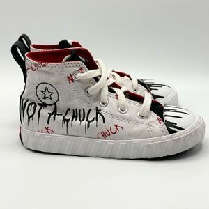 Converse Not A Chuck Paint Drip Hi Top Sneakers - Kids US 10